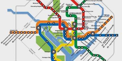 Dc метро зураглал төлөвлөлт