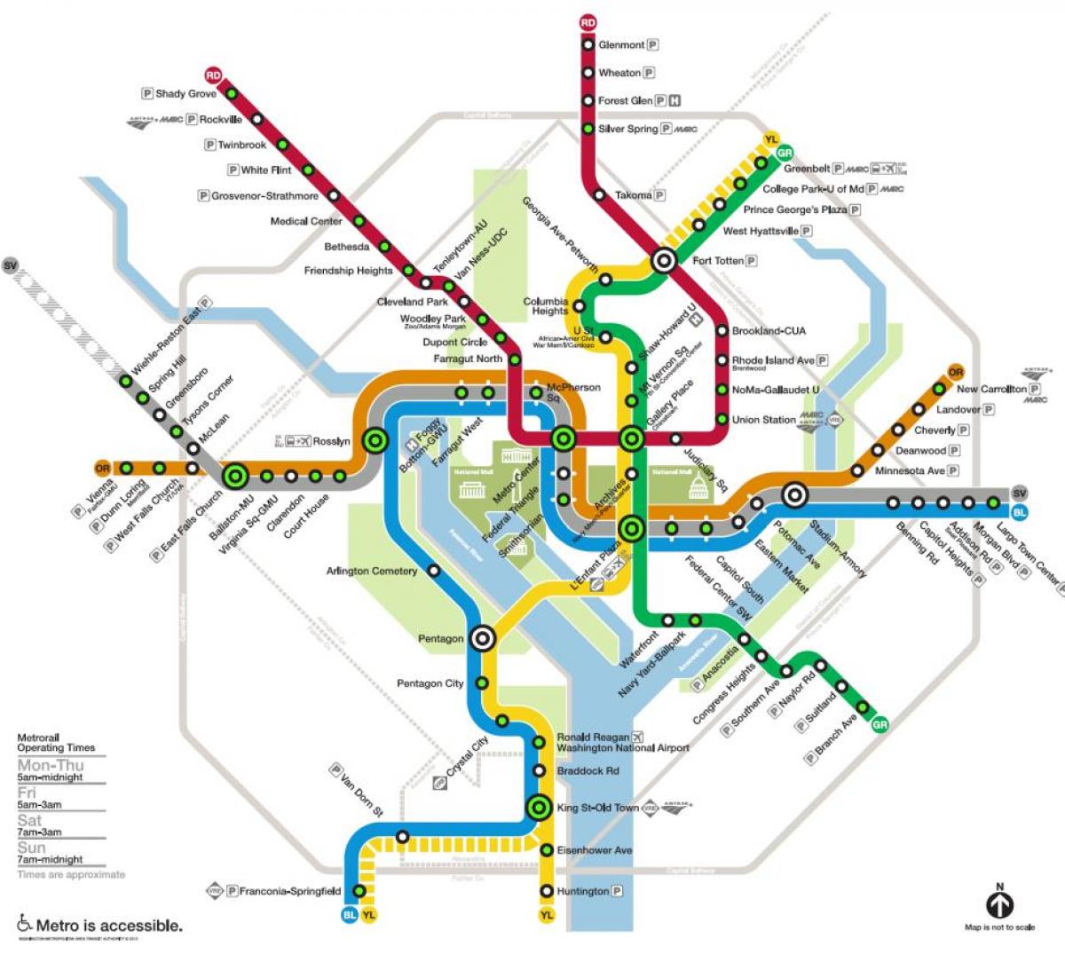 вашингтоны метро станц зураг