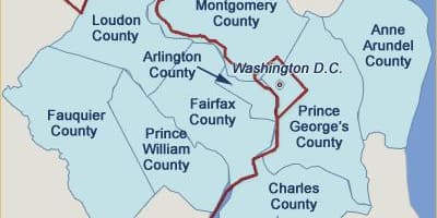 Dc area мужийн газрын зураг