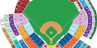 Вашингтон иргэн ballpark газрын зураг