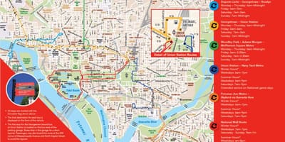 Вашингтон дс circulator газрын зураг