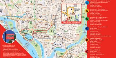 Вашингтон дс circulator газрын зураг