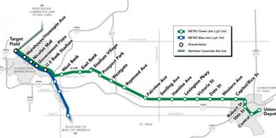 Ногоон шугам dc метроны газрын зураг